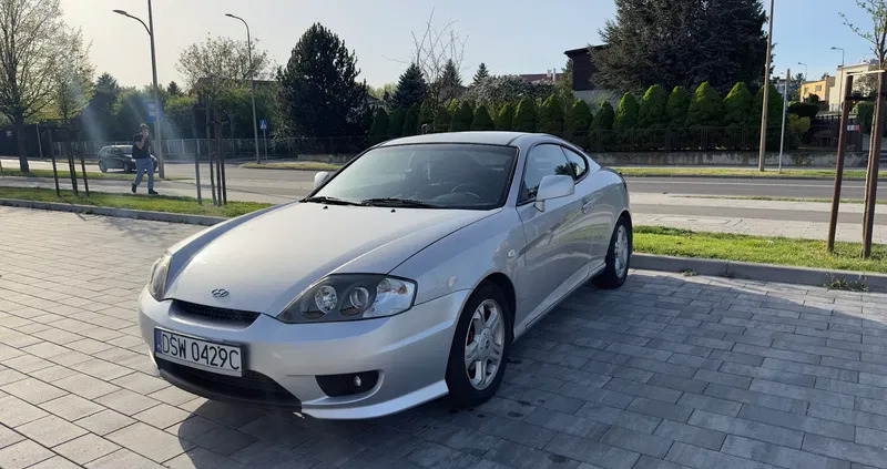 Hyundai Coupe cena 13500 przebieg: 227000, rok produkcji 2003 z Świdnica małe 137